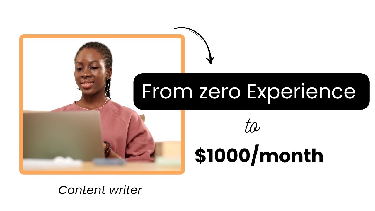 how to make your first $1000 as a content writer