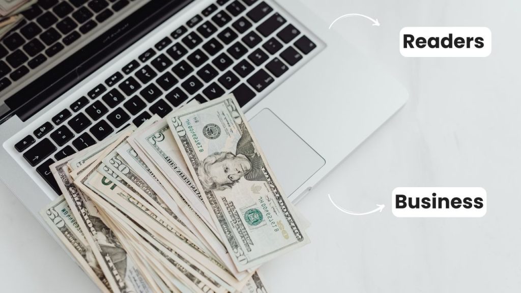 how to write content for business and readers